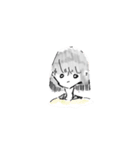 女の子たちの日常、ちょこっと猫（個別スタンプ：14）