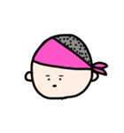 バンダナ坊主（個別スタンプ：8）