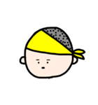 バンダナ坊主（個別スタンプ：11）