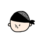 バンダナ坊主（個別スタンプ：12）