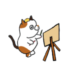 こんぺいとうねこ 部活編（個別スタンプ：36）