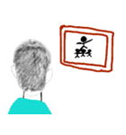 私の友達、魚土さん2（個別スタンプ：21）