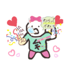 むっちゃかわいいスタンプ（個別スタンプ：3）