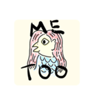 AMABIE English Stamp（個別スタンプ：6）