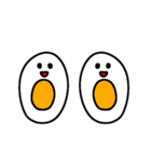たまごたちの日常。中文 2（個別スタンプ：40）