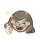 自分の顔スタンプ(日常)（個別スタンプ：5）