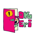 あいさつくまかぶり（個別スタンプ：11）