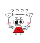 ゆとりなこぶた（個別スタンプ：19）