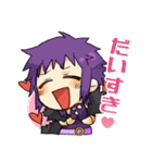うちのこ白黒組（個別スタンプ：7）