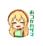 うちのこ白黒組（個別スタンプ：18）