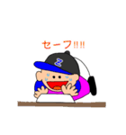野球チーム『ZIMA東京』公式スタンプ①（個別スタンプ：3）