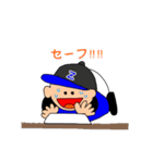 野球チーム『ZIMA大阪』公式スタンプ①（個別スタンプ：3）