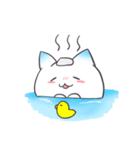 ねこみみおばけのスタンプ（個別スタンプ：14）