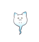 ねこみみおばけのスタンプ（個別スタンプ：15）