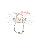 くせっけひつじのピース（個別スタンプ：24）
