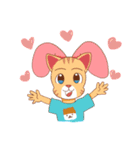 澤澤猫と彼の親友（個別スタンプ：1）