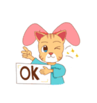 澤澤猫と彼の親友（個別スタンプ：7）