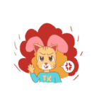 澤澤猫と彼の親友（個別スタンプ：9）