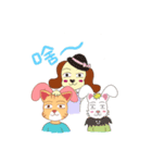 澤澤猫と彼の親友（個別スタンプ：23）