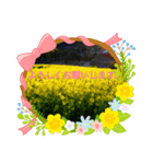 ちょっとひと息お花でリラックス（個別スタンプ：5）