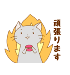 ヨーヨーが好きな猫（個別スタンプ：16）