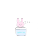 普段使える ゆるいうさぎちゃん。（個別スタンプ：6）