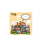 カピバラちゃんは乙女です。（個別スタンプ：8）