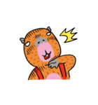 カピバラちゃんは乙女です。（個別スタンプ：18）
