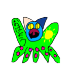 rainbow crazy panic catのスタンプ（個別スタンプ：4）