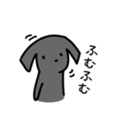 黒ラブ・毎日ばすちゃん（個別スタンプ：30）