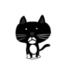 黒猫ちょこちゃん（個別スタンプ：4）