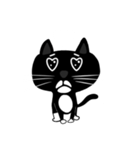 黒猫ちょこちゃん（個別スタンプ：7）