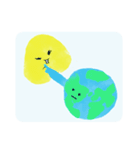 よよちゃんとコロナ（個別スタンプ：32）