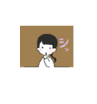 好きすぎてこぼす（個別スタンプ：3）