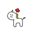 ゆにゆにこーん（個別スタンプ：3）