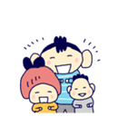 3きょうだいの使えるスタンプ（個別スタンプ：21）