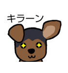 耳おりヨーキー 日常会話（個別スタンプ：6）
