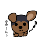 耳おりヨーキー 日常会話（個別スタンプ：7）
