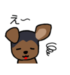 耳おりヨーキー 日常会話（個別スタンプ：18）
