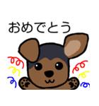 耳おりヨーキー 日常会話（個別スタンプ：24）