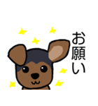 耳おりヨーキー 日常会話（個別スタンプ：27）