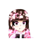 夜桜三姉妹スタンプ（個別スタンプ：1）
