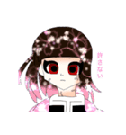 夜桜三姉妹スタンプ（個別スタンプ：6）
