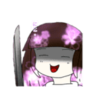 夜桜三姉妹スタンプ（個別スタンプ：14）