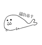 アザラシのりっくん（個別スタンプ：4）