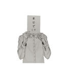 貼り紙ついてますよ（個別スタンプ：10）