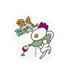 赤ワインがすきなニワトリ（個別スタンプ：3）