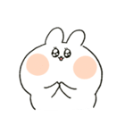 かわいらしい ウサギ DANGDANG（個別スタンプ：1）