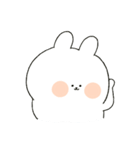 かわいらしい ウサギ DANGDANG（個別スタンプ：2）