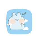 かわいらしい ウサギ DANGDANG（個別スタンプ：8）